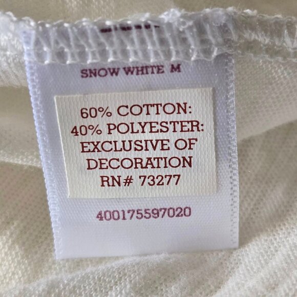 Women's Size Medium Short Sleeve Tee W/Embroidered Lace Pocket - Picture 7 of 9